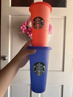 Starbucks cups